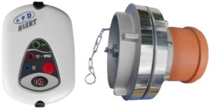 HPD Sygnalizator napełnienia zbiornika GMS4 + Szybkozłącze do szamba kielich PCV 
